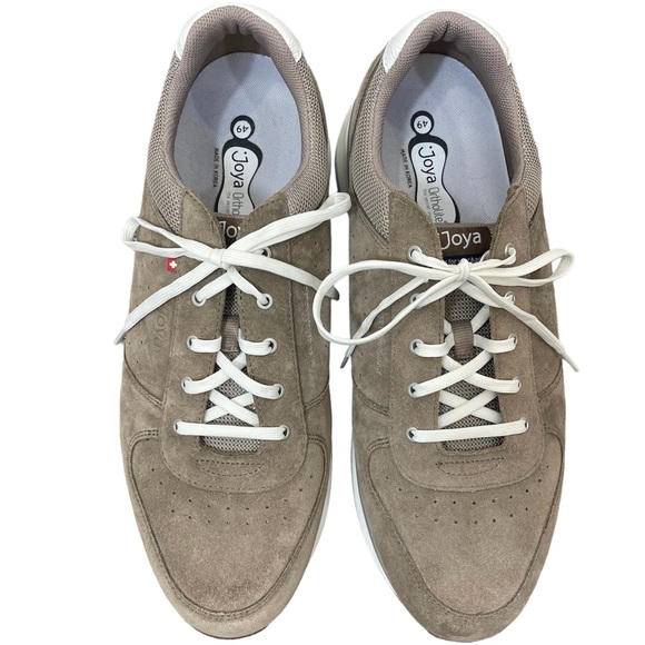 Joya Dynamo Classic M SR White Str 43 Light Brown Wlk Comfort Shoe Mens Size 14 - Picture 4 of 8